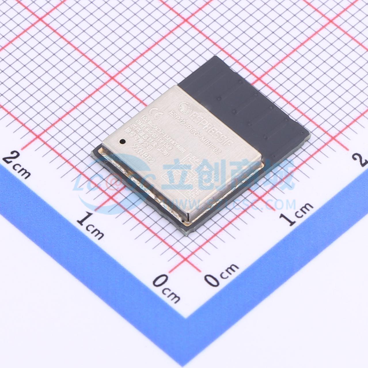 Smart Home Module Iot - 3 ชิ้น ESP32-PICO-MINI-02-N8R2 SMD-53P 16.6x13.2 มม.ESP32
