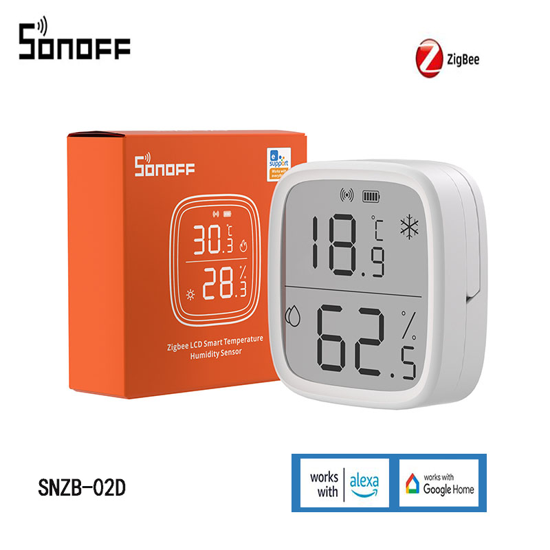 เซ็นเซอร์วัดอุณหภูมิและความชื้ - Sonoff บทวิจารณ์และราคา