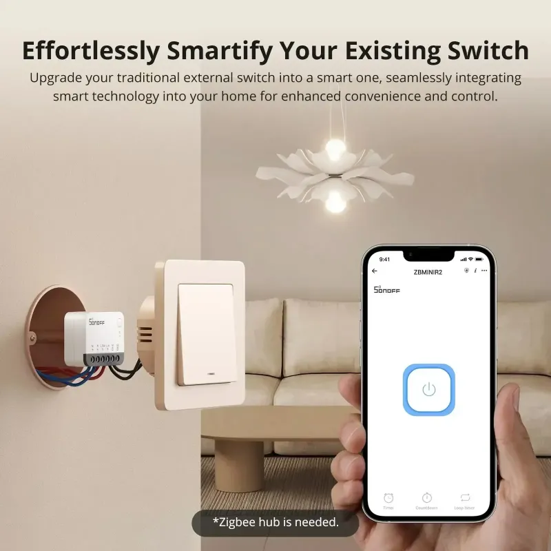 1-10PCS SONOFF Zigbee Smart Sw - Sonoff บทวิจารณ์และราคา