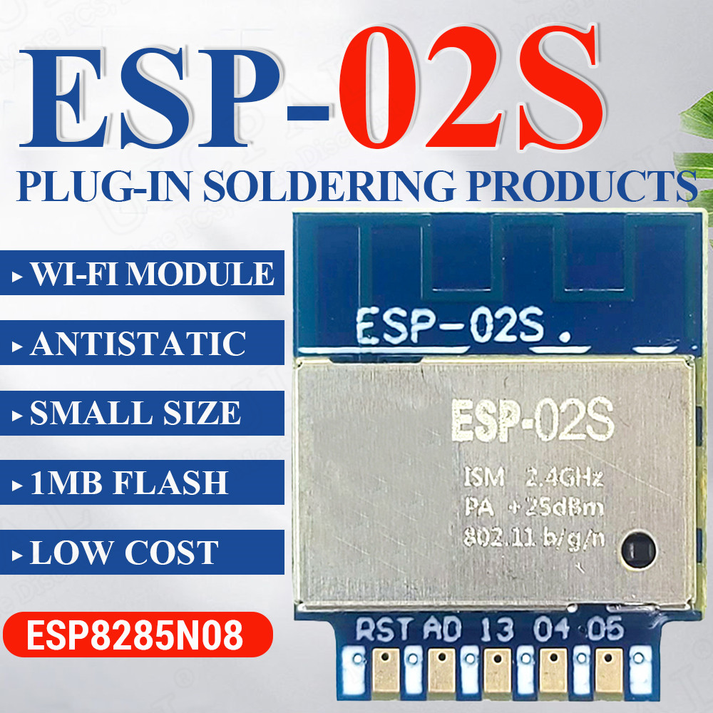 ESP-02S Serial Wireless 2.4G W - Smart Home Module Iot บทวิจารณ์และราคา